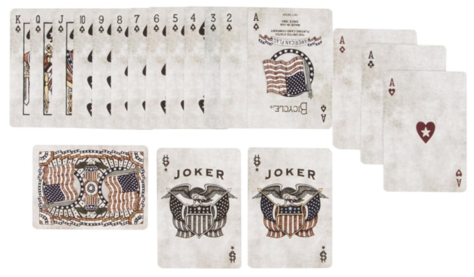 Bicycle American Flag Standard Playing Cards