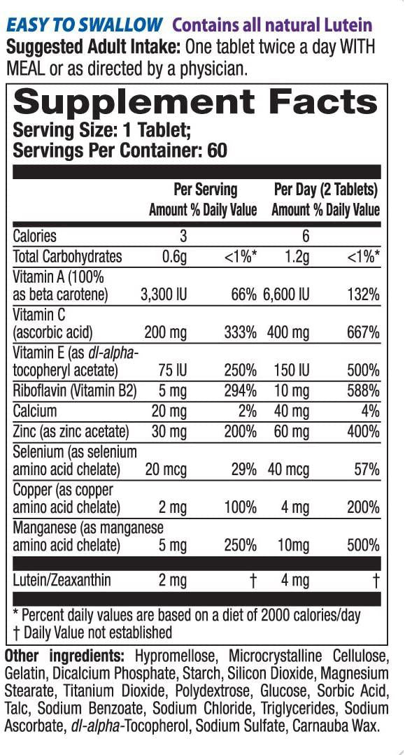 ICAPS LUTEIN OMEGA-3 SGC 30CT SYSTANE