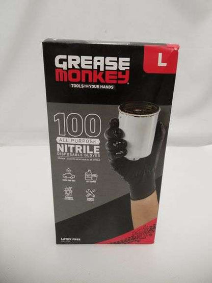 GLOVES NITRILE P/F L/F 3ML LG GLV 100CT
