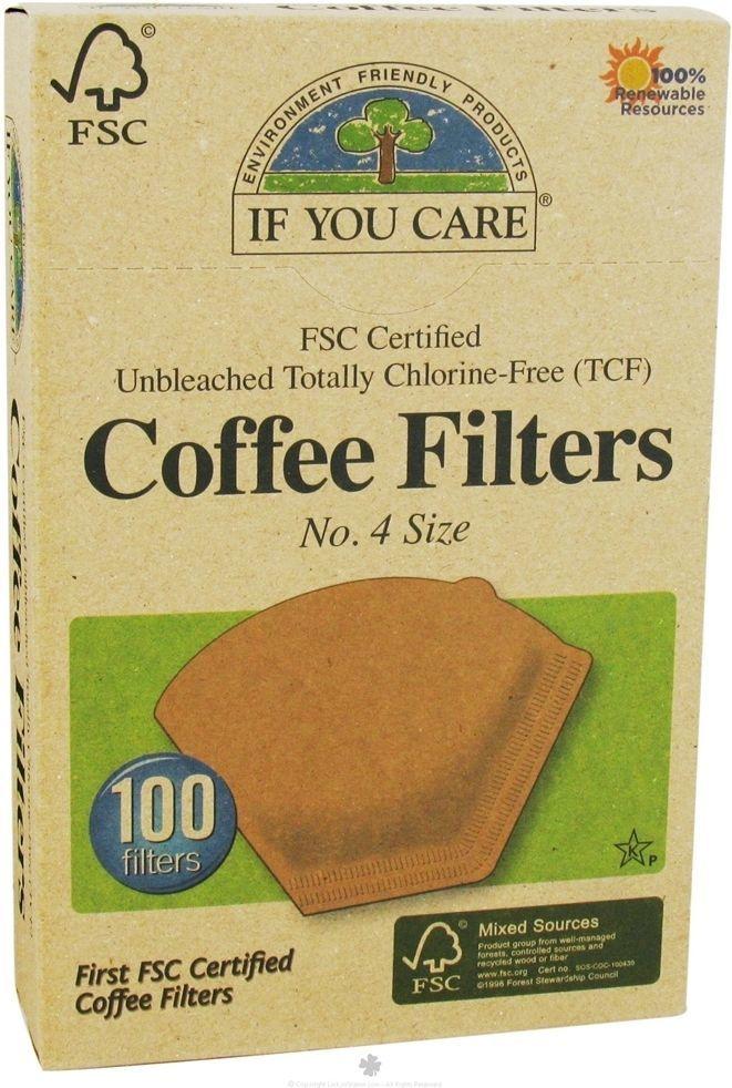 IF YOU CARE COFF FILTER #2 CONE BRWN