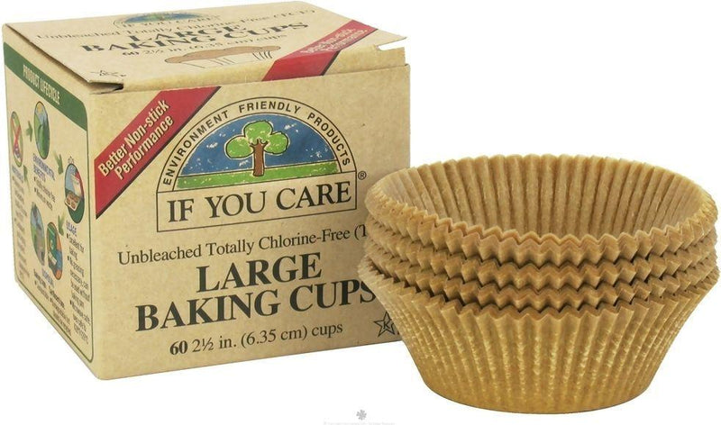 IF YOU CARE BAKING CUPS,BRN,2.5 IN