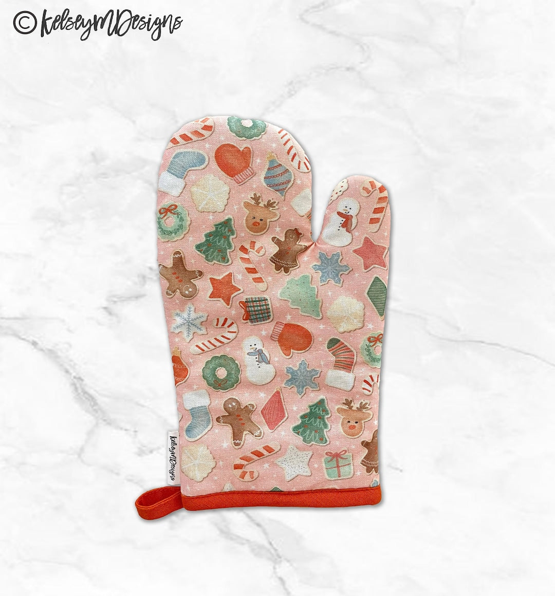 MUkitchen Christmas Cookies Oven Mitt