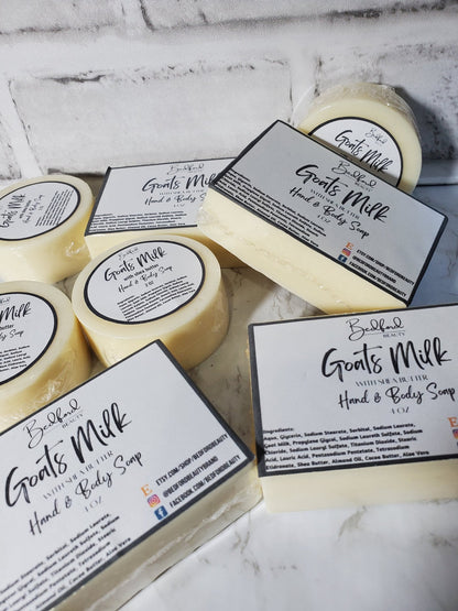 Sunaroma Soap Bar Goats Milk Shea Butter + Honey 8oz