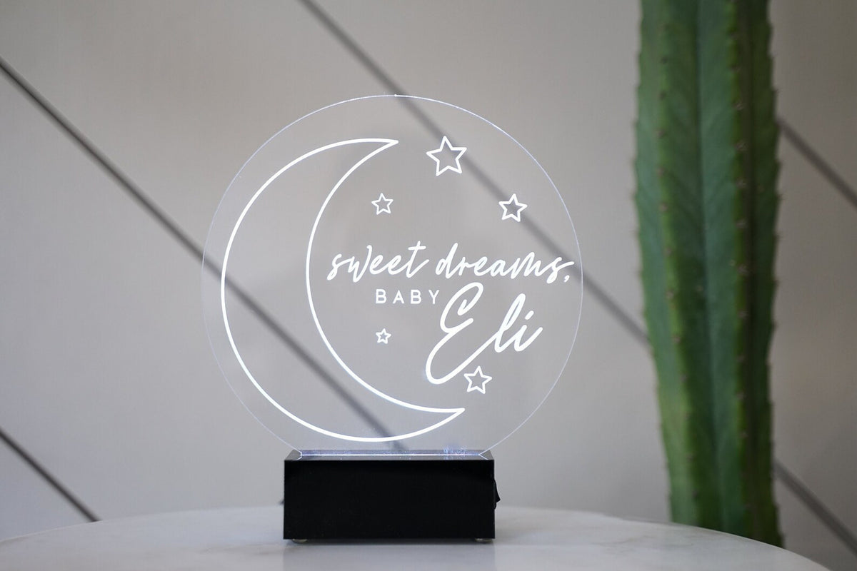 LED MOON STARS NIGHT LIGHT