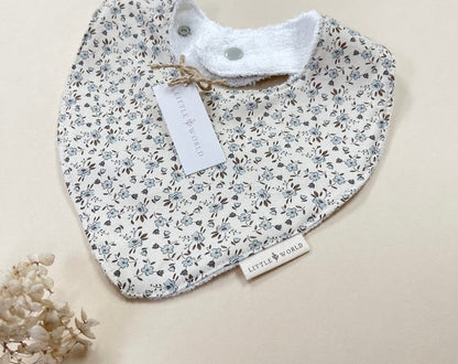 COTTON EMBROIDERED BIBS 6PK