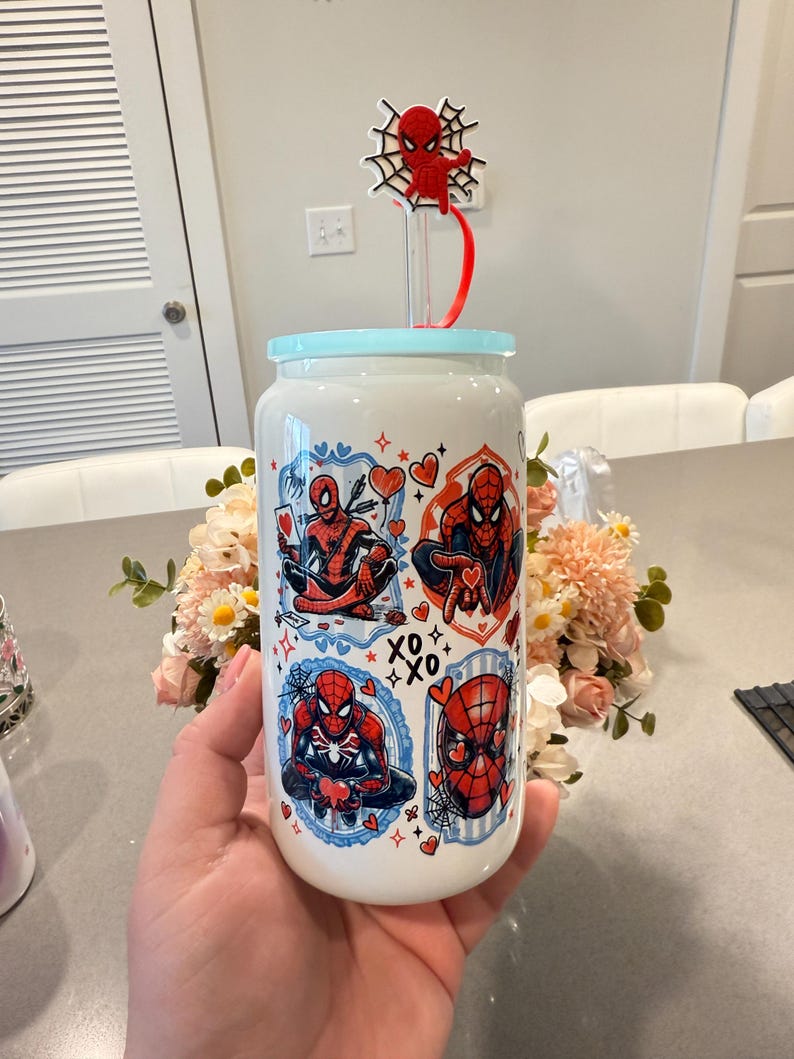 CUP 8CT SPIDERMAN 9OZ
