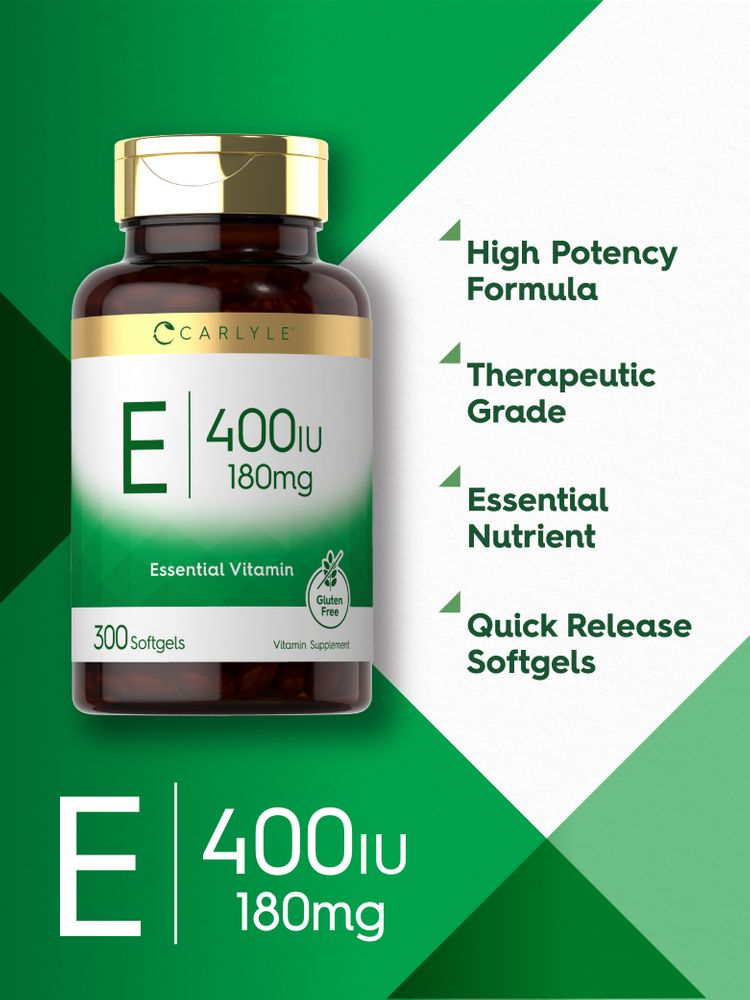 VITAMIN E GC 180MG 300 SFG