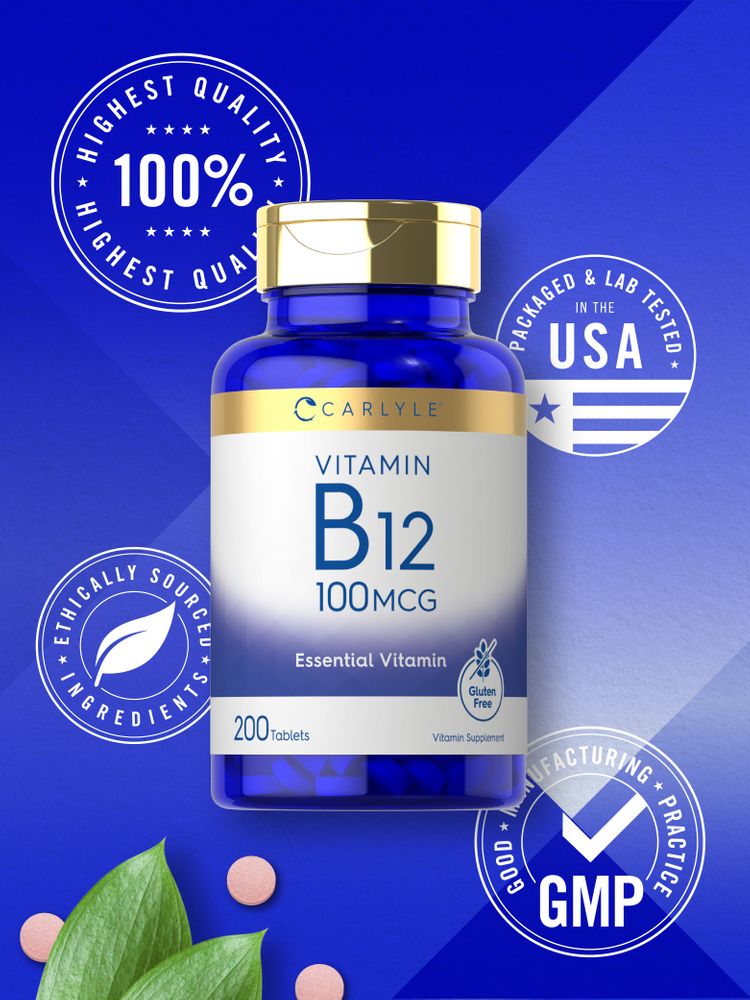 VITAMIN B-12 100 MCG TAB 100