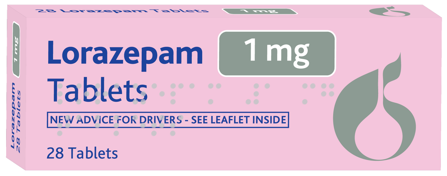 LORAZEPAM TB 1MG 100           C4