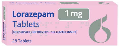 LORAZEPAM TB 1MG 100           C4