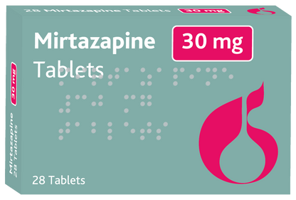MIRTAZAPINE TB 30MG 500 CPLT