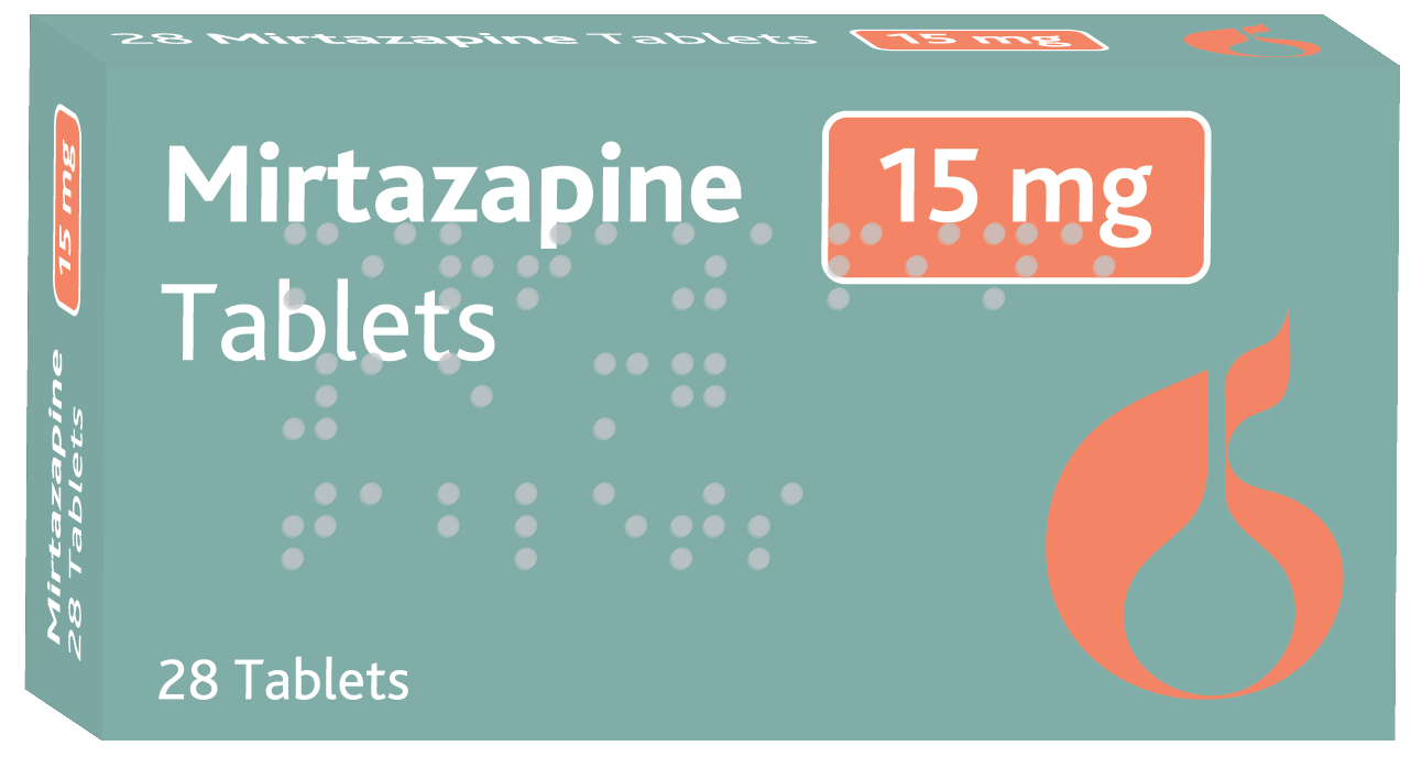 MIRTAZAPINE TB 15MG 30 CPLT