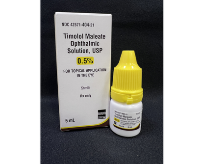 TIMOLOL MALEATE DR 0.25%10ML OPTH