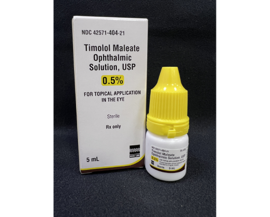 TIMOLOL MALEATE DR 0.25%10ML OPTH