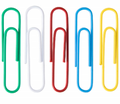 CLi Vinyl Coated Jumbo Paper Clips With Reusable Box - Assorted Brights, 50 count