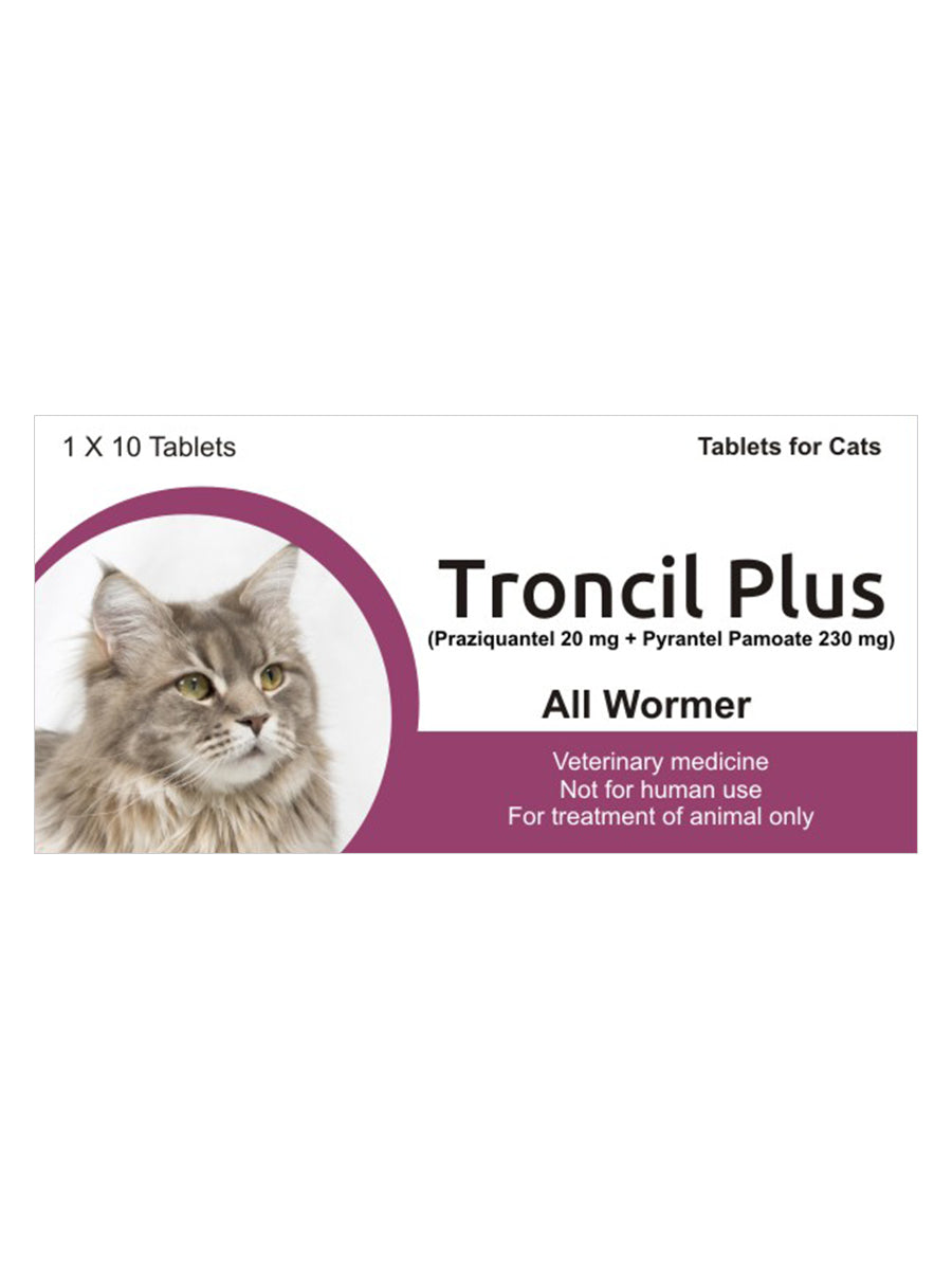 DRONTAL CATS & KITTENS 18.2 MG TAB 50 DS