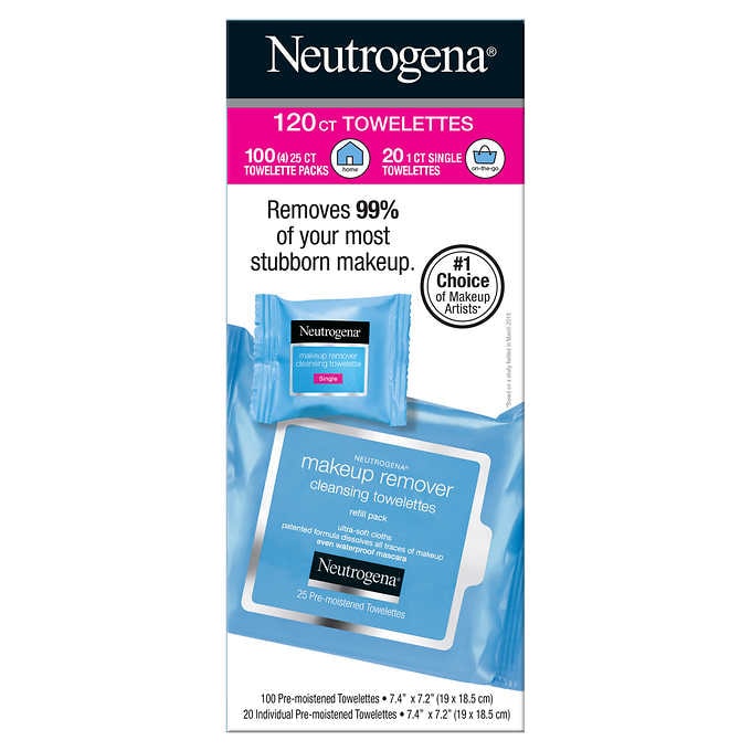 Neutrogena Make-Up Remover Towelettes 7 Count (12in)