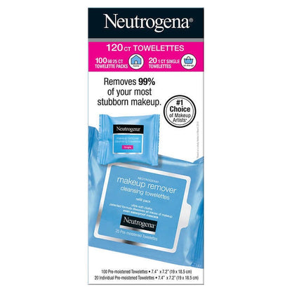 Neutrogena Make-Up Remover Towelettes 7 Count (12in)