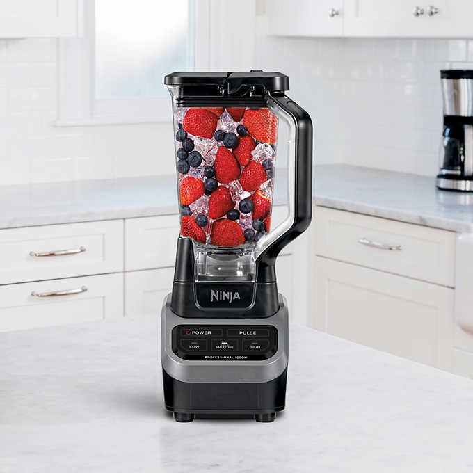 Ninja Professional 1000 3-Speed Blender, Black/Silver