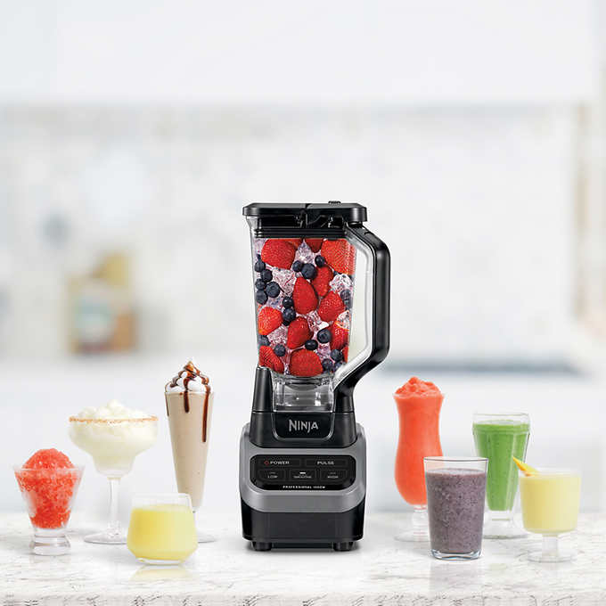 Ninja Professional 1000 3-Speed Blender, Black/Silver