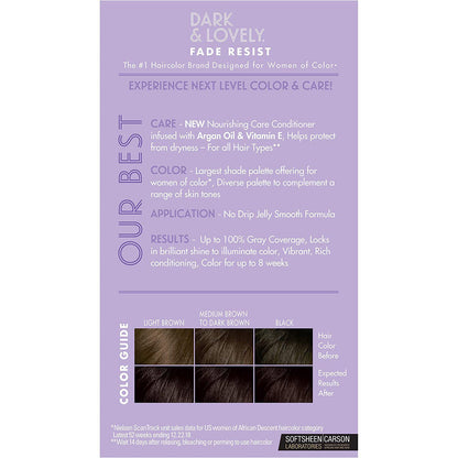 Dark & Lovely Color #372 Natural Black