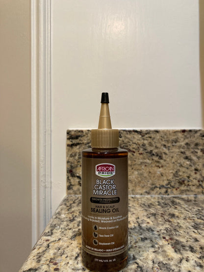 AFRICAN ROYALE BLK CASTOR OIL 5