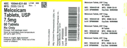 MELOXICAM TB 7.5MG 100