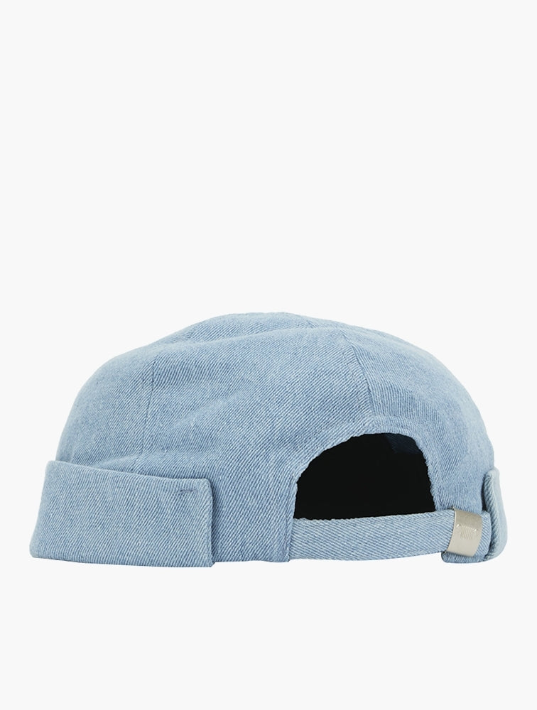 BADAZZ BACKLESS CAP DENIM BLUE