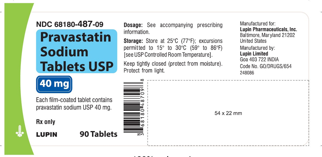 PRAVASTATIN SODIUM TB 80MG 90