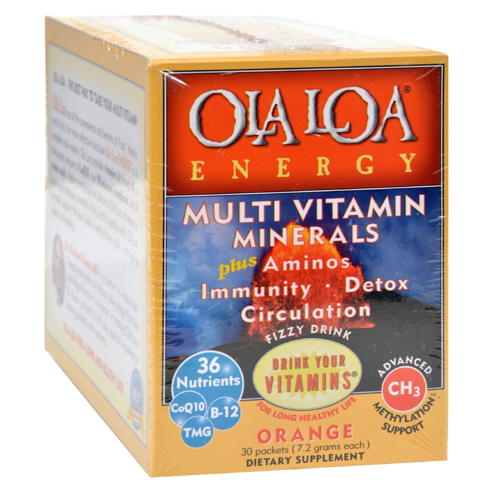 OLA LOA PRODUCTS ENERGY SUPR MULTI,ORANGE