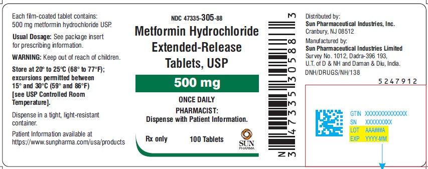 METFORMIN ER TB 750MG 100 CPLT