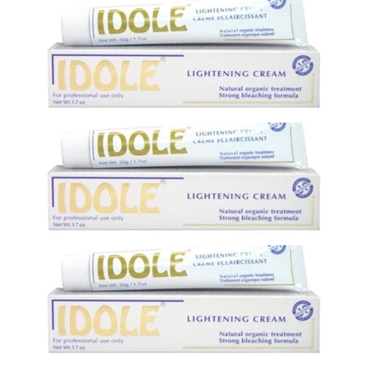 IDOLE NAT ORGANIC CREAM  1.76z