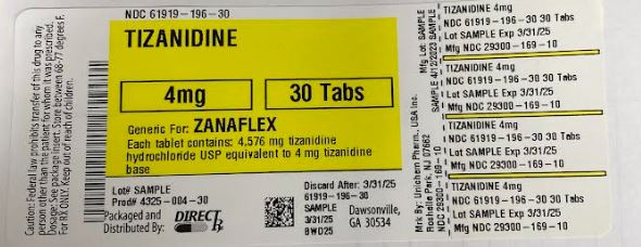 TIZANIDINE HCL CP 2MG 150