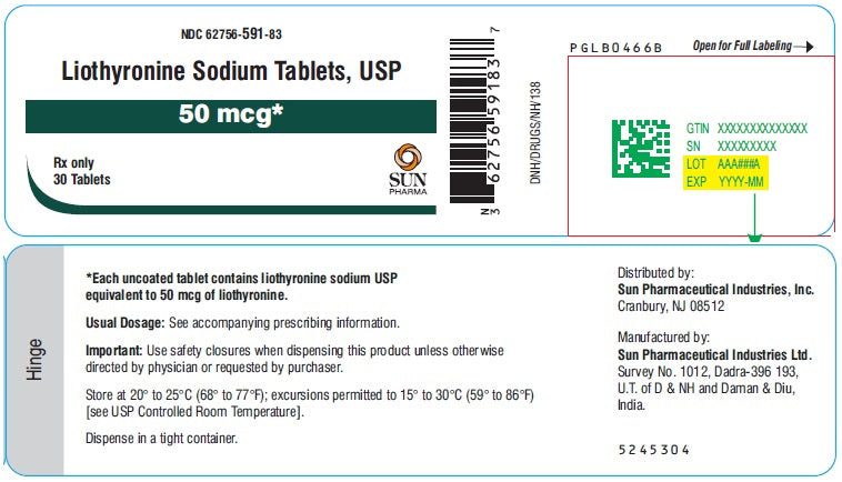 LIOTHYRONINE SOD TB 25MCG 100