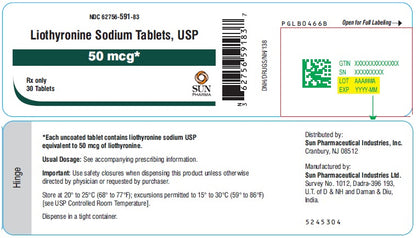 LIOTHYRONINE SOD TB 25MCG 100