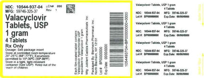 VALACYCLOVIR HCL TB 1GM 30 CPLT