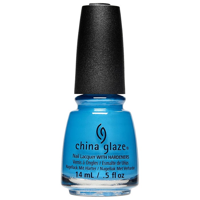 china glaze Nail Lacquer, Glossy Finish - Summer Reign