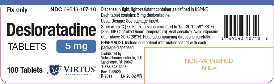 DESLORATADINE TB 5MG 100