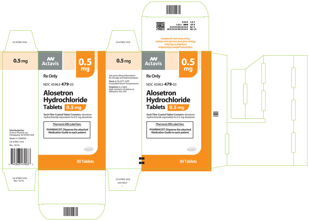 ALOSETRON HCL TB 0.5MG 30