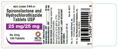SPIRONOLACTONE TB 25MG 1000