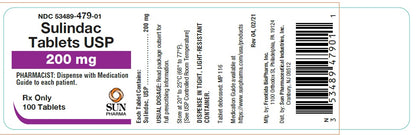 SULINDAC TB 200MG 500