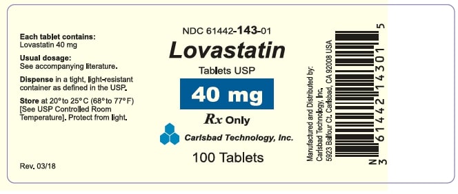 LOVASTATIN TB 20MG 100