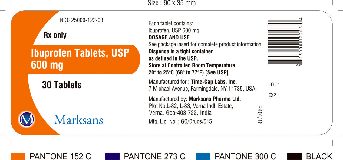 IBUPROFEN TB 400MG 500