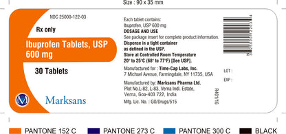 IBUPROFEN TB 400MG 500