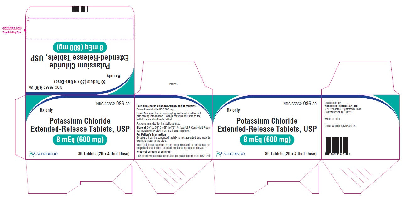 POTASSIUM CL TB 8MEQ 100 ER