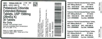 POTASSIUMCL TB 20MEQ 500 ER CPLT