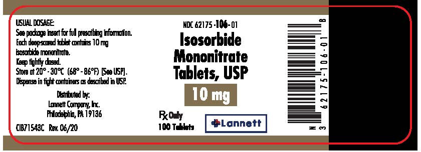 ISOSORBIDE MONO TB 20MG 100