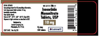 ISOSORBIDE MONO TB 20MG 100