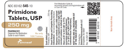 PRIMIDONE TB 250MG 100