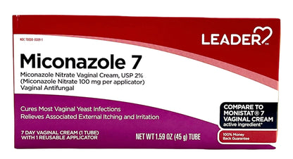 MICONAZOLE 100 MG VAGINAL SUP 7